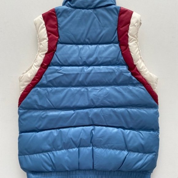 Asics Tiger Quilted Down Vest Blue - Picture 2 of 3
